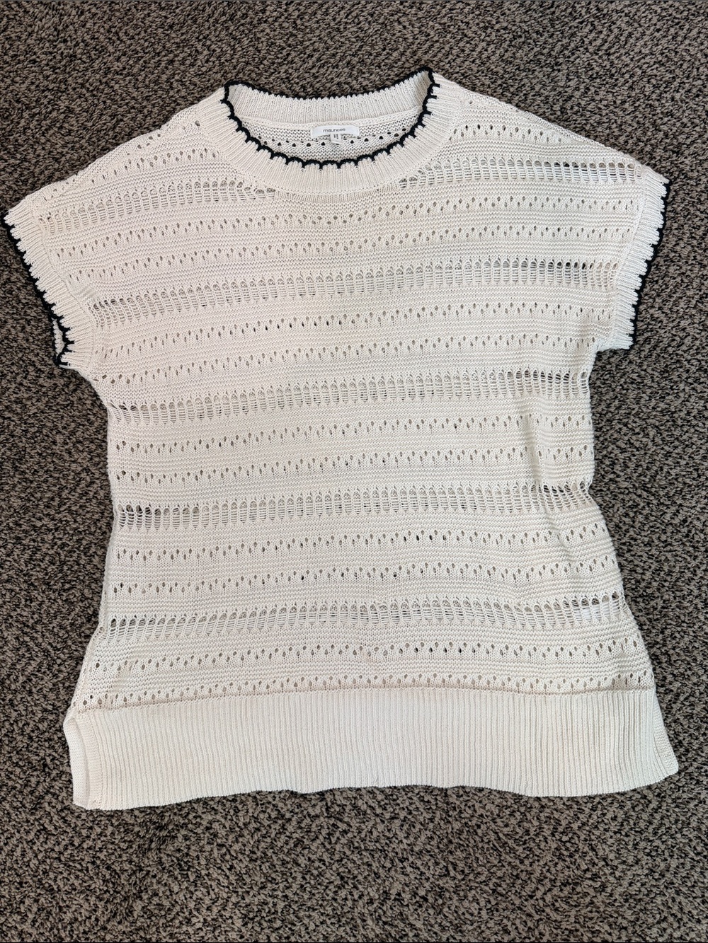 Maurices cap sleeve sweater